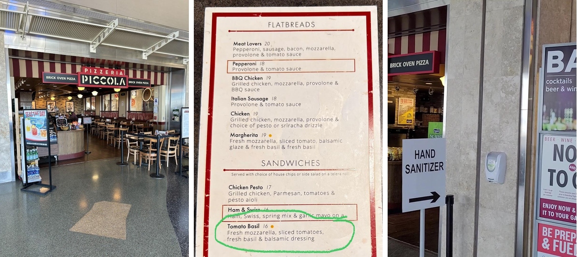 Pizzeria Piccola Menu