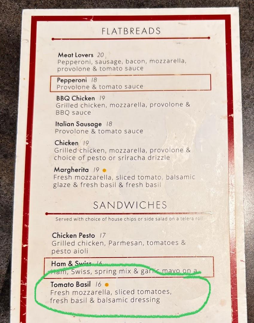 Pizzeria Piccola Menu image 2